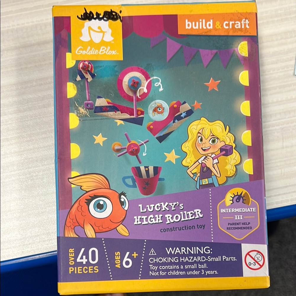 Goldie Lucky's High Roller Construction Toy - Multicolor
